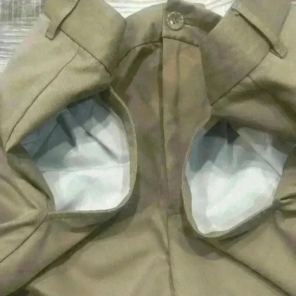 GREG NORMAN Golf Performance Shorts Mens Sz 38 Khaki Casual Dad Blokecore READ - Picture 6 of 14